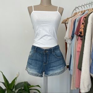 Mossimo Denim Cut-Off Medium Wash Shorts- Size 13